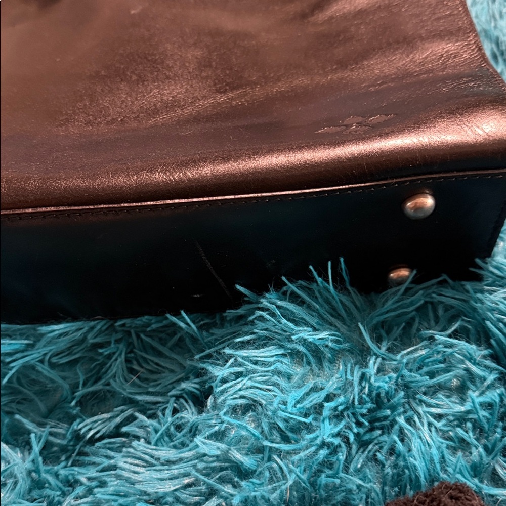 Patricia Nash Zancona tote in black leather - Picture 2 of 6